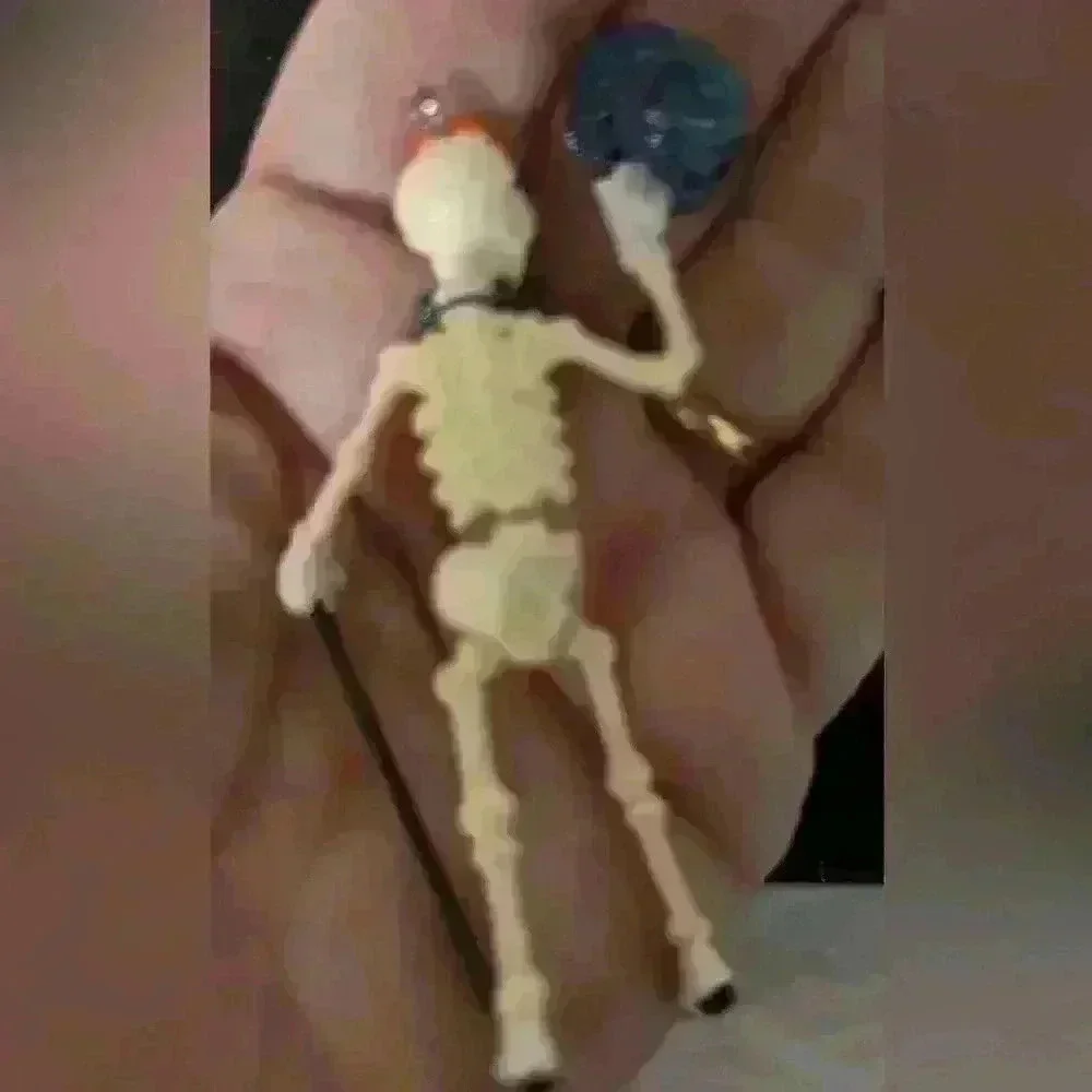 HALLMARK Keepsake 2003‎ Halloween Ornament 'MR. TAP HAPPY' Dancing Skeleton
